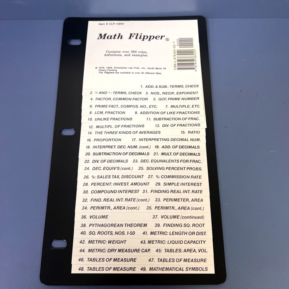 Basic‎ Reference Math Flipper